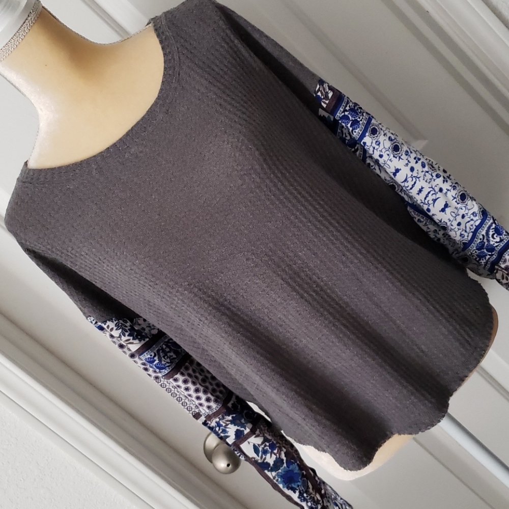 In Loom Waffle Knit Top